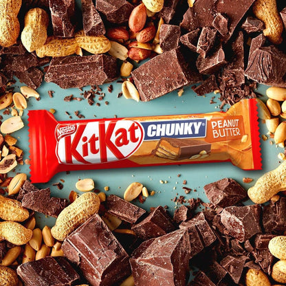[BestBefore-31Dec2025] Kit Kat Chunky Peanut Butter Multipack 4 x 34g