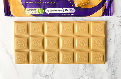 Cadbury Caramel Crispy Golden Caramel Chocolate with Crisped Rice 85g