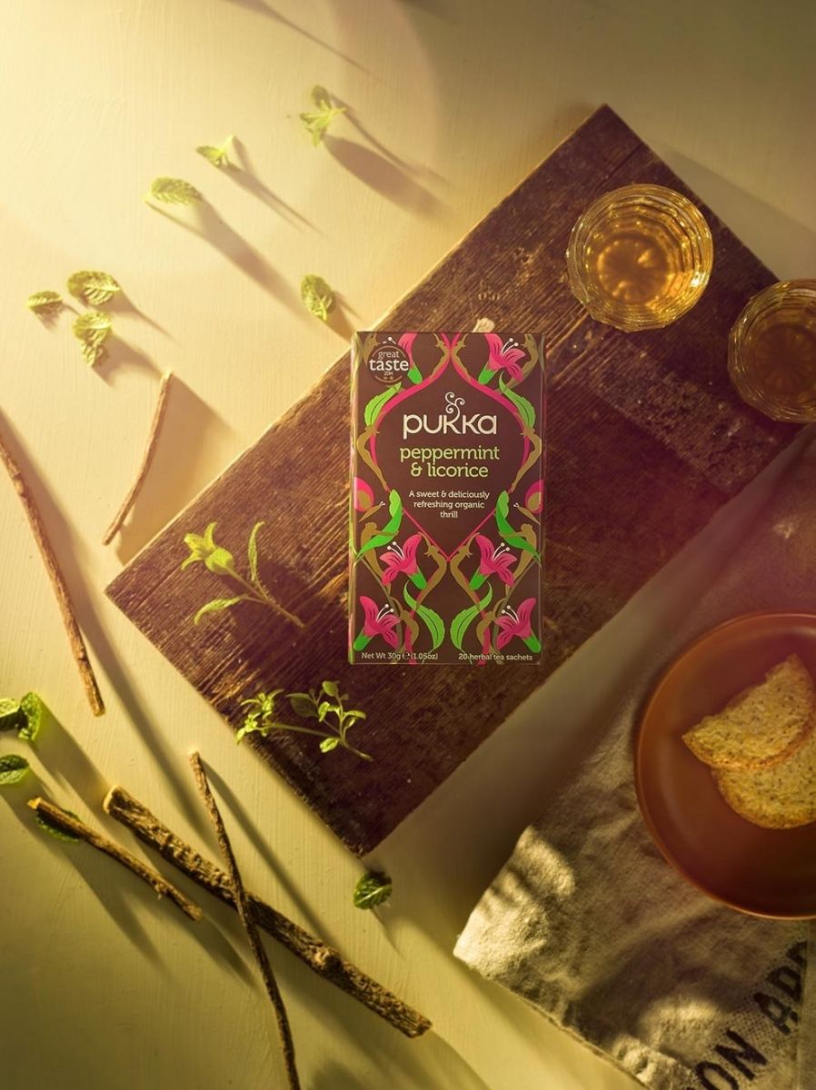 Pukka Peppermint & Licorice Herbal Tea 20pcs 30g
