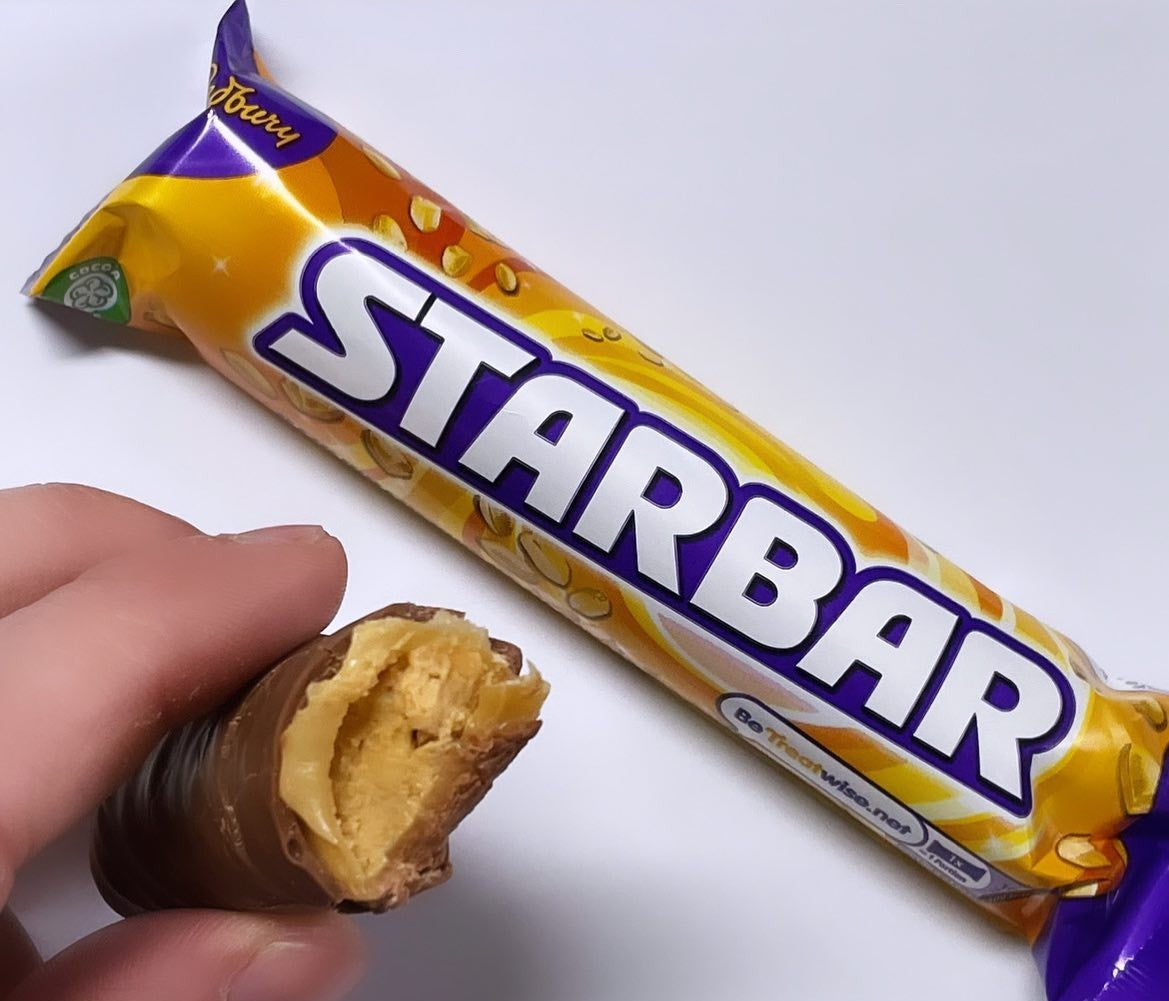 Cadbury Starbar Chocolate Bar 4 Pack Multipack 148g