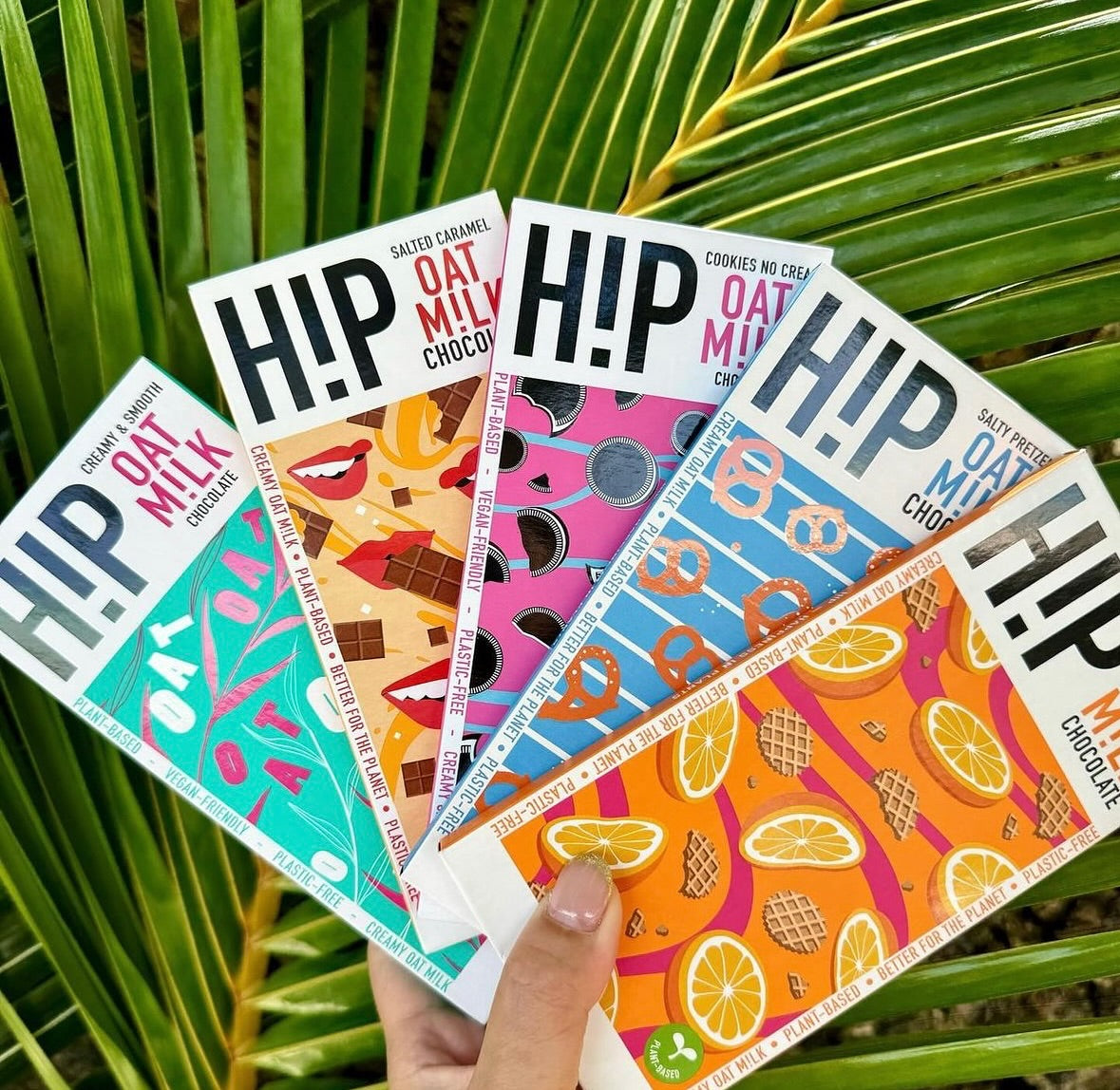 [Best Before 31Oct2025] Hip Oat Milk Cookies Salted Caramel Chocolate 70g