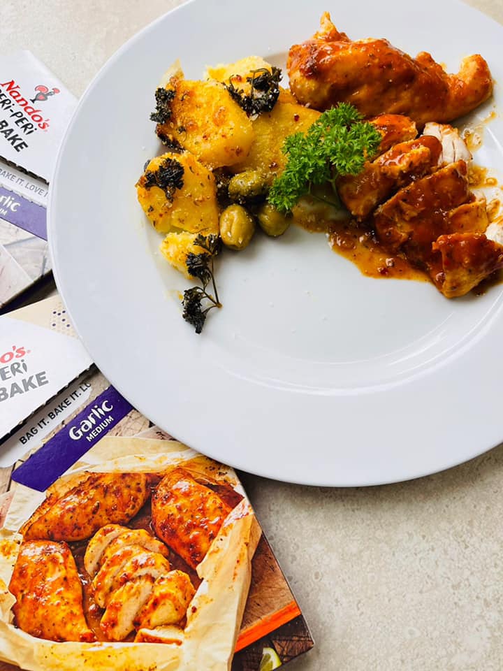 Nandos Peri Peri Bag & Bake Garlic Medium Powder Mix 20g