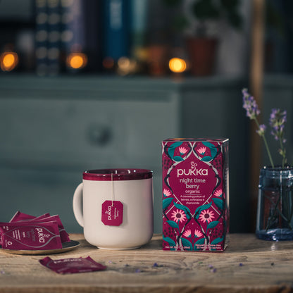 Pukka Night Time Berry Herbal Tea 20pcs 32g