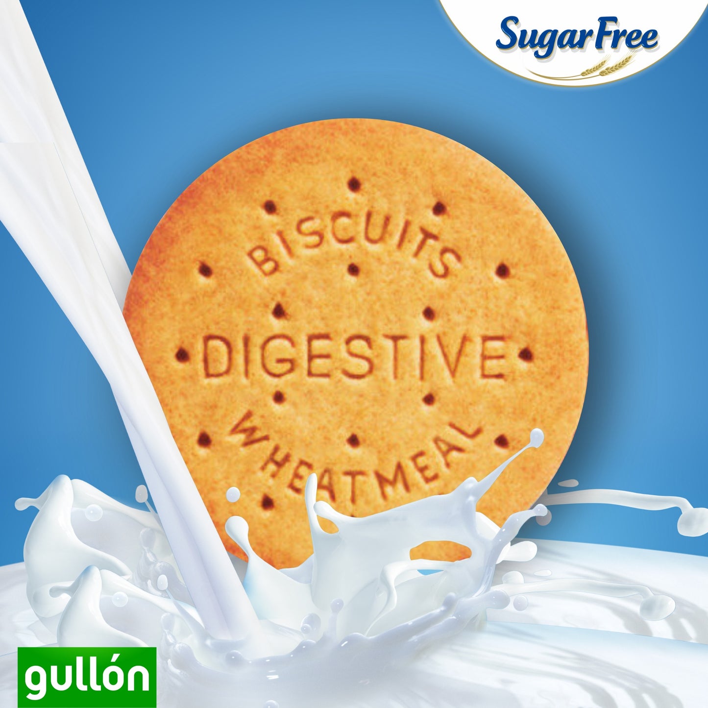 Gullon Sugar Free Digestives Biscuits 245g
