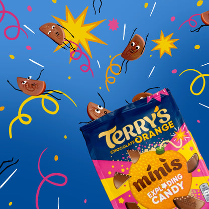 Terrys Chocolate Orange Minis Exploding Candy 105g