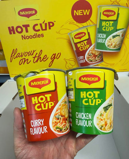 [BestBefore-30Sep2025] Maggi Hot Cup Curry Noodles 59.2g