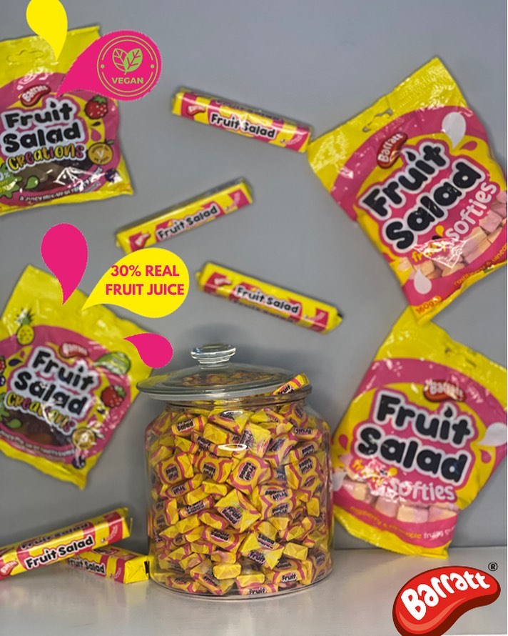 Barratts Fruit Salad Chewy Sweets 200g