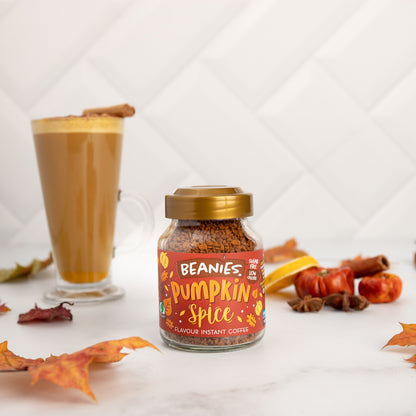 Beanies Pumpkin Spice Flavoured Instant Coffee 50g