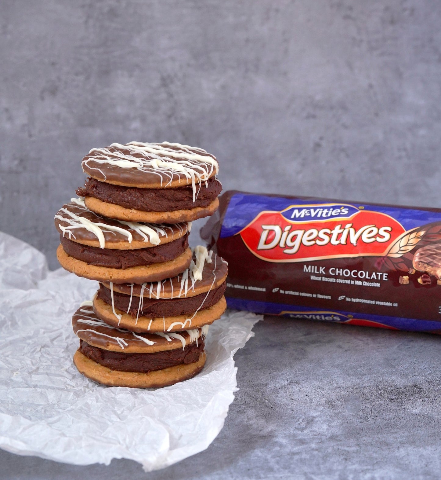 [BestBefore-06Dec2025] McVitie's Milk Chocolate Digestives Twin Pack 2 x 316g