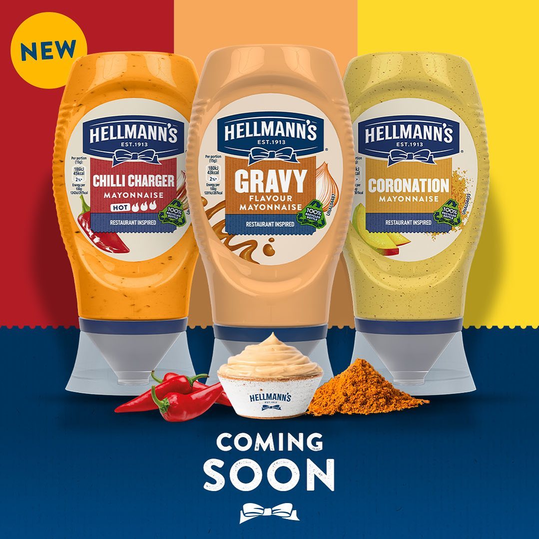 Hellmann's Chilli Charger Mayonnaise 250ml