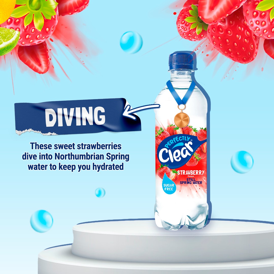 Perfectly Clear Strawberry Still Spring 500ml