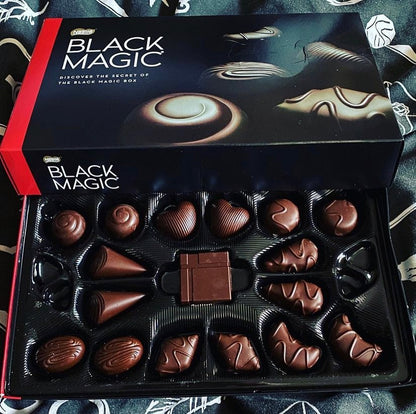 (Best Before 31/12/2025) Black Magic Dark Chocolate Box 348g