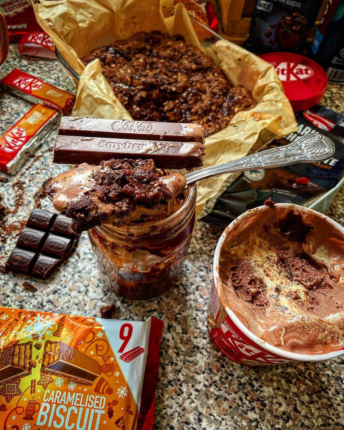 Nestle Kit Kat Cookie Dough Chocolate Sharing Bar 99g