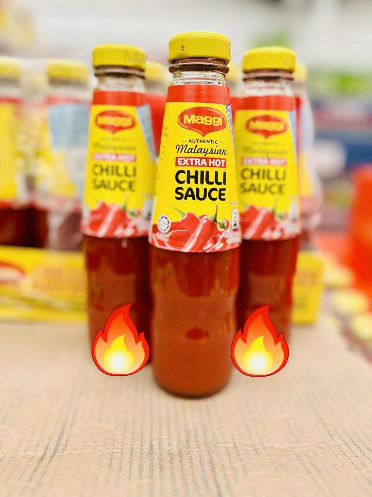 Maggi Authentic Malaysian Extra Hot Chilli Sauce 320g