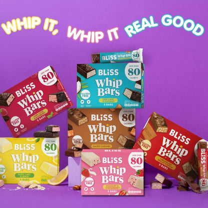 [Best before 03-Oct-2026]Bliss Milk Choc Coconut Whip 5 Bars