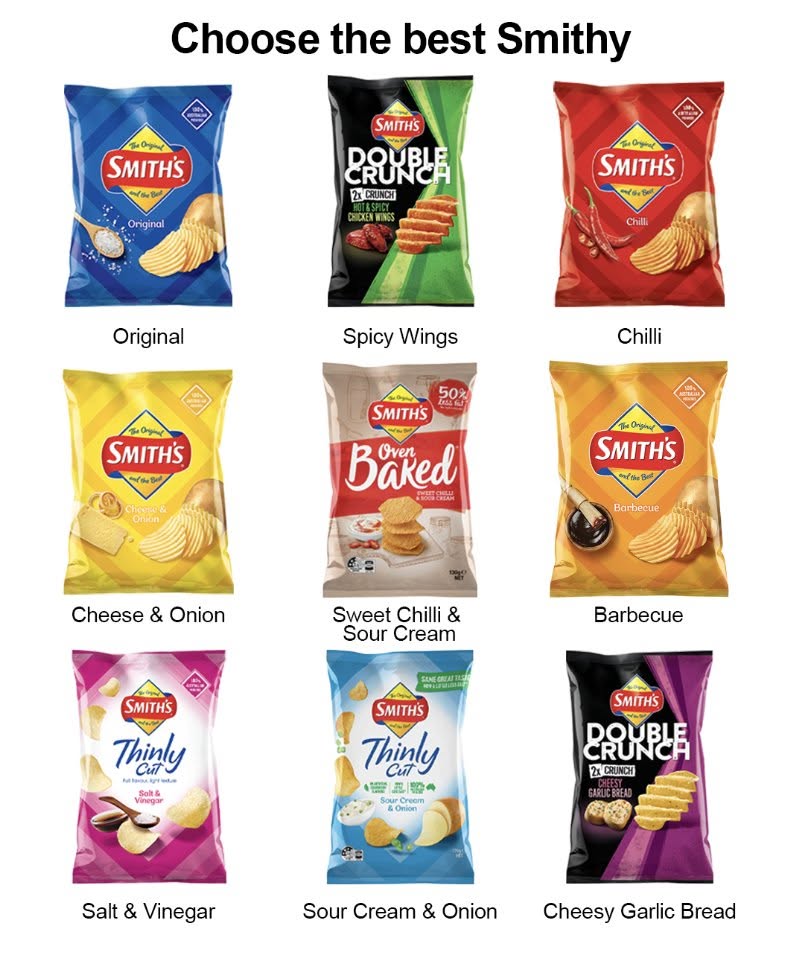 [Best before 4-Oct-2026]Smith's Crinkle Cut Gravy Flavor Chips 80g
