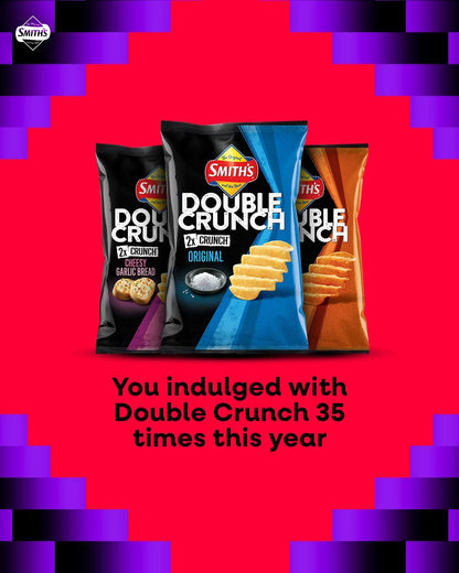 [Best Before 18-Oct-2026]Smith's Double Crunch Epic Salt & Vinegar 150g