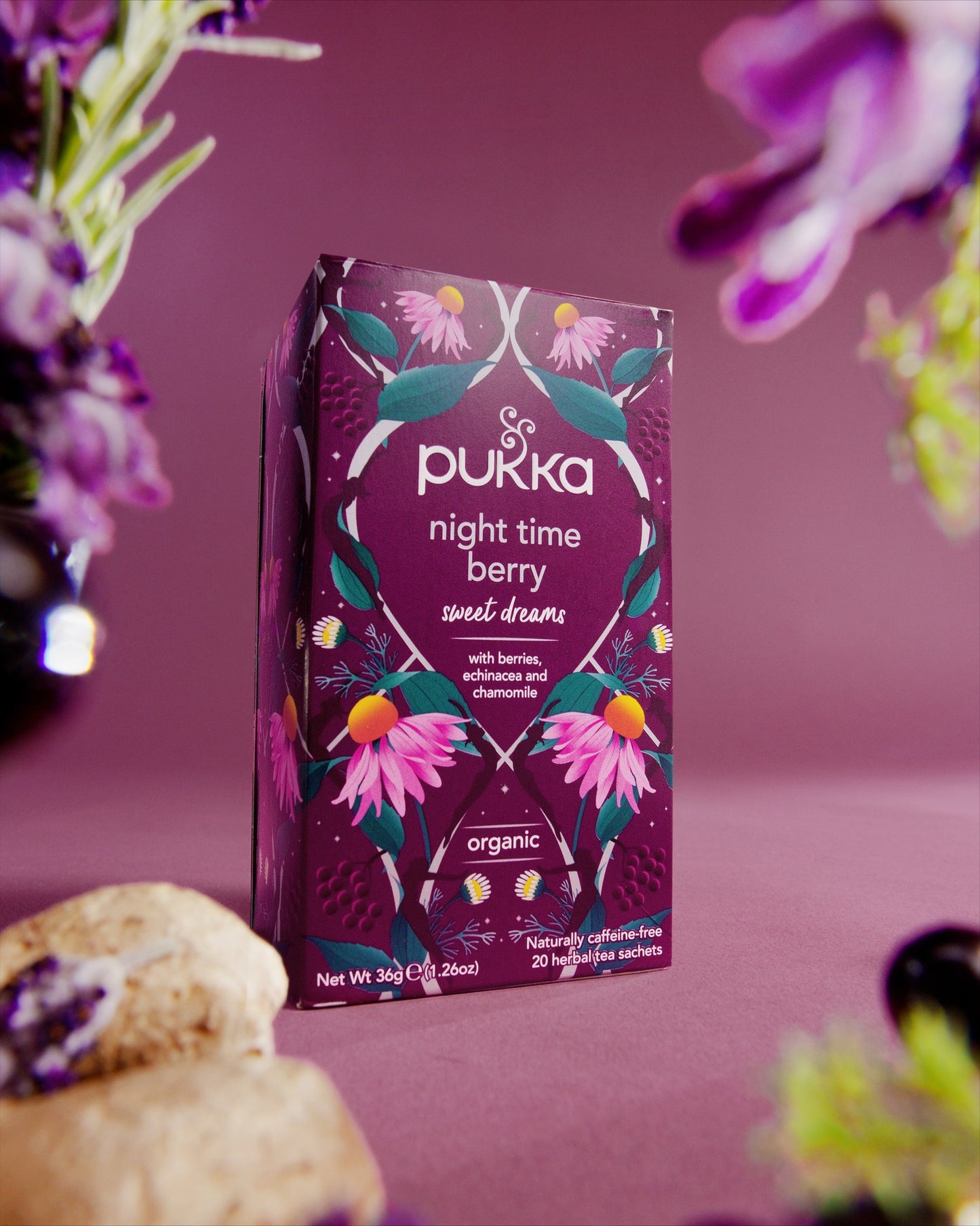 Pukka Night Time Berry Herbal Tea 20pcs 32g