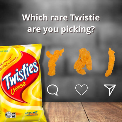 Twisties Cheese Flavoured Puffed Snacks 90g
