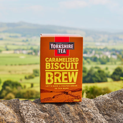 Yorkshire Tea Caramelised Biscuit Brew 40 Tea Bags 112g