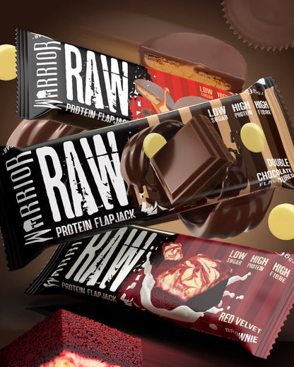 Warrior Raw Protein Oat Bar Red Velvet Brownie 75g