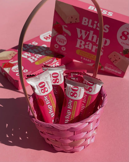 Bliss Strawberry Yoghurt Whip Bars 5 Pack