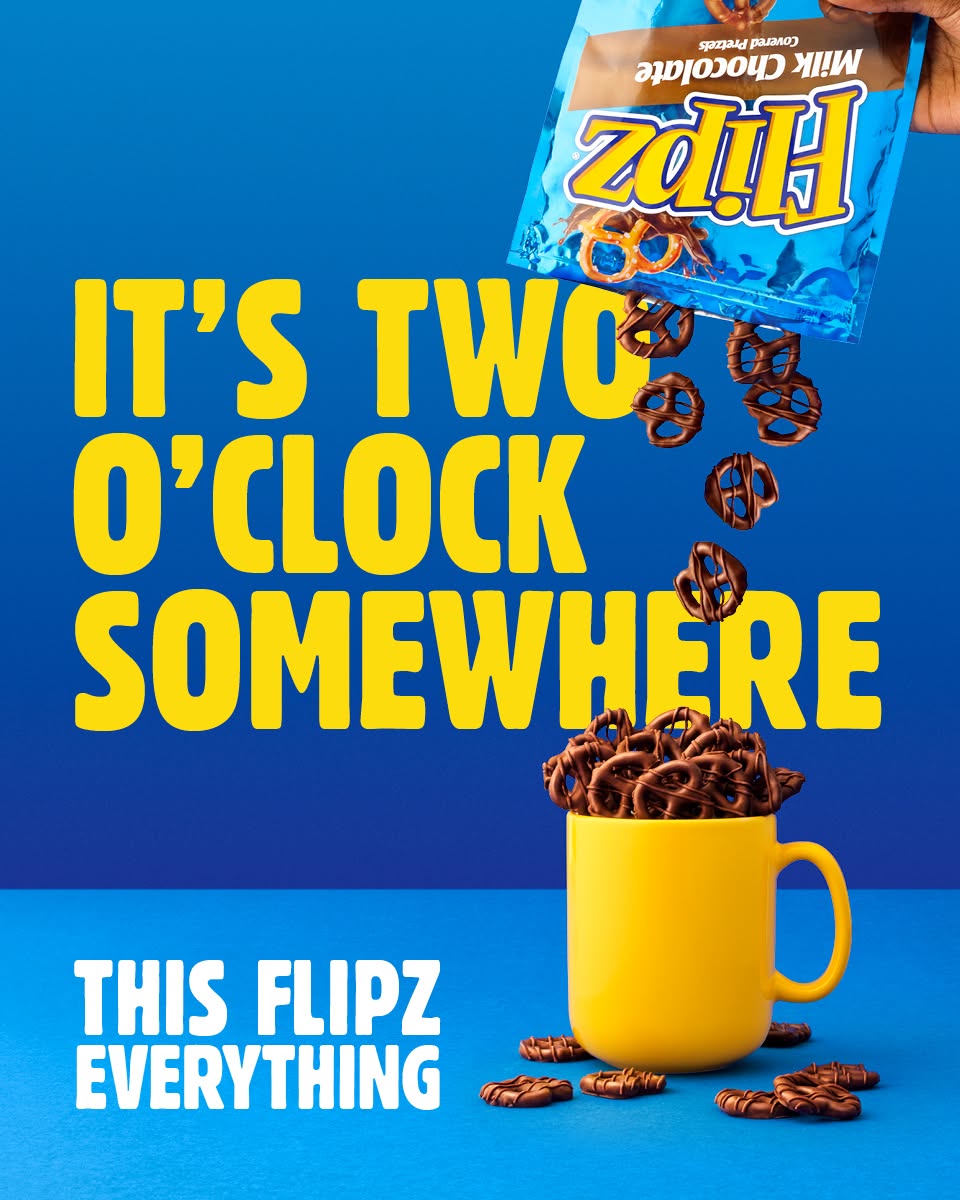 Flipz Milk Chocolate Coated Pretzel 80g