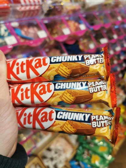[BestBefore-31Dec2025] Kit Kat Chunky Peanut Butter Multipack 4 x 34g