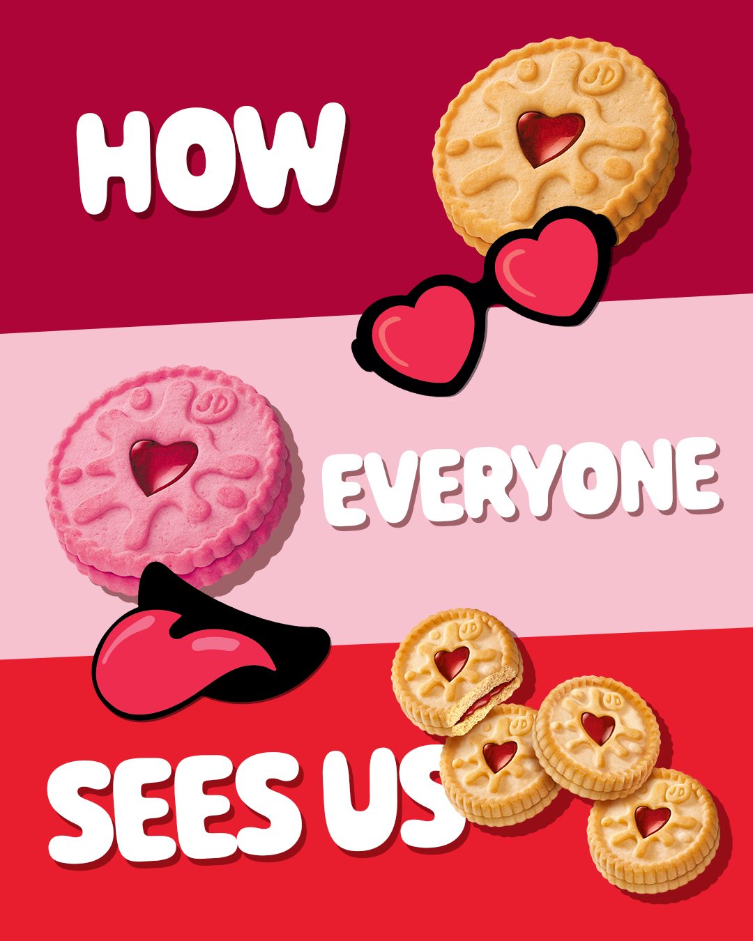 [BestBefore-31Aug2025] Jammie Dodgers Really Fruity Strawberry Biscuits 140g