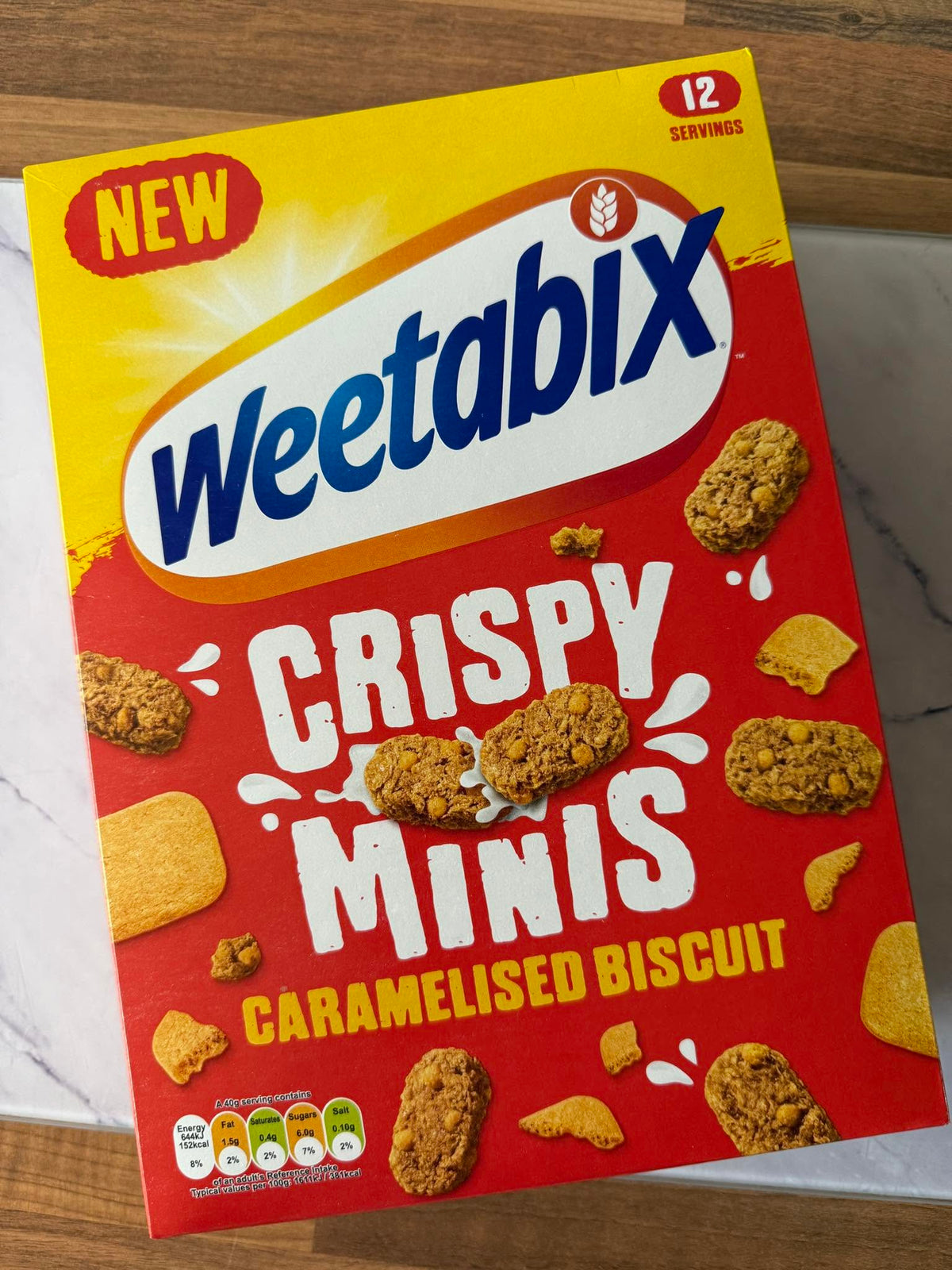 Weetabix Crispy Minis Caramelised Biscuit 500g