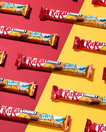 Nestle KitKat Chunky DUO Salted Caramel Chocolate Bar 68g