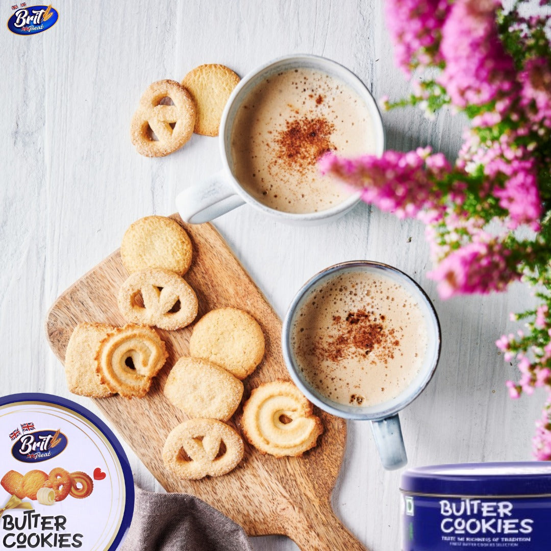 Brit Treat Butter Cookies Tin 140g