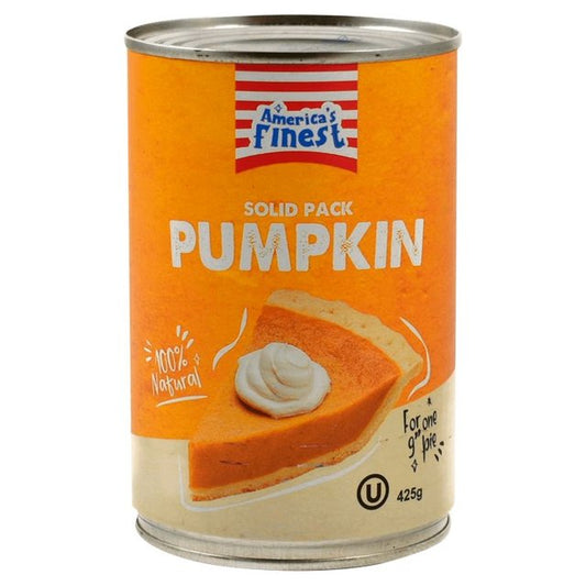 America's Finest Pumpkin Puree 425g อเมริกา ไฟน์เนส ฟักทองบด 425 กรัม