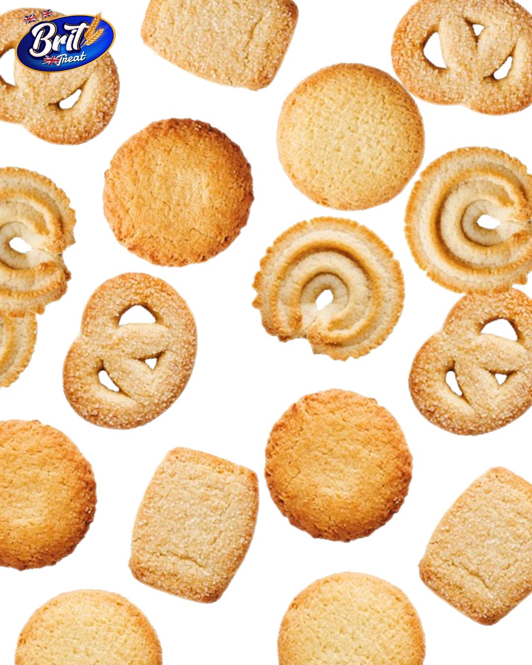 Brit Treat Butter Cookies Tin 140g