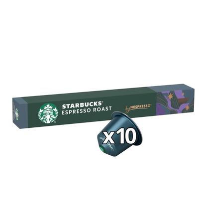 Starbucks by Nespresso Espresso Roast Coffee Pods 10x57g