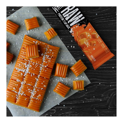Warrior Raw Protein Flapjack Salted Caramel 75g