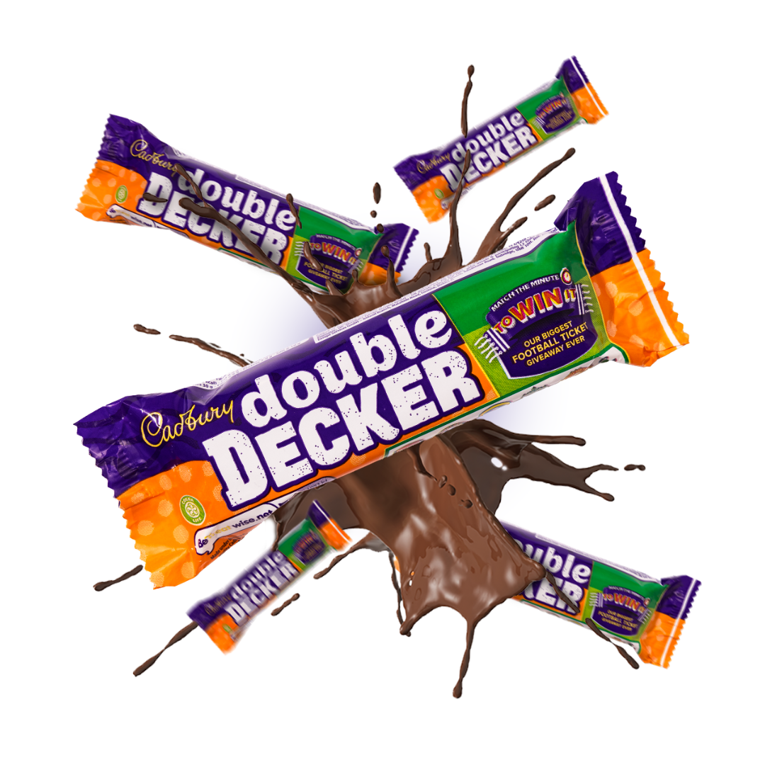 Cadbury Double Decker Duo Chocolate Bar 74.6g