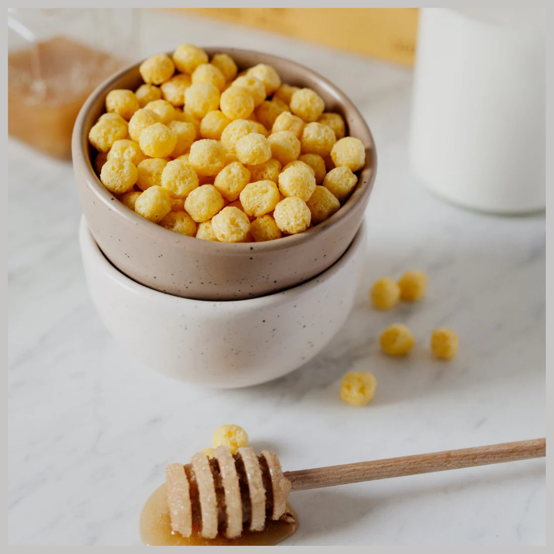 [BestBefore-26Nov2025] Kellogg's Honey Pops Cereal 330g