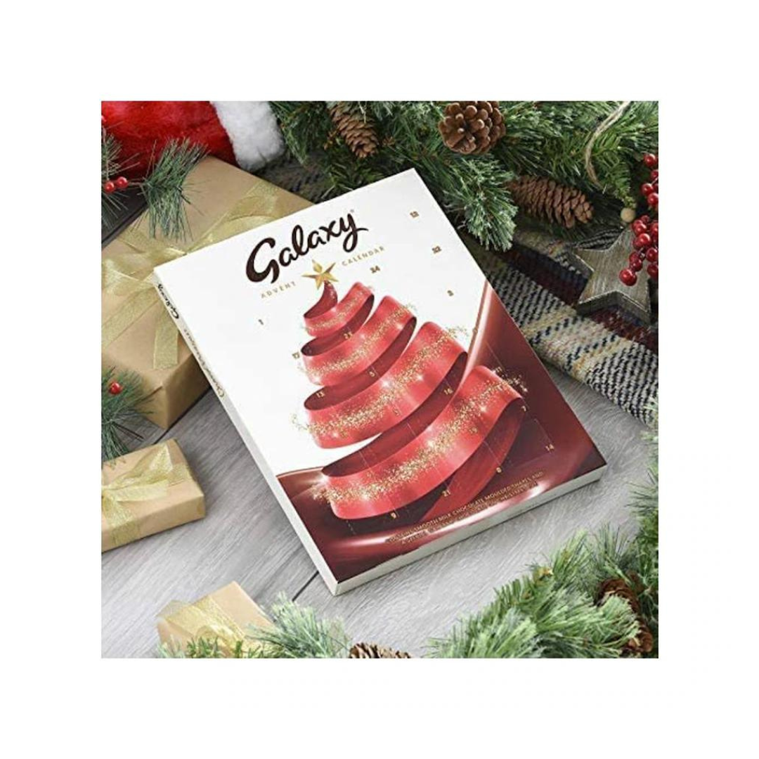 Galaxy Smooth Milk Chocolate Christmas Advent Calendar 110g