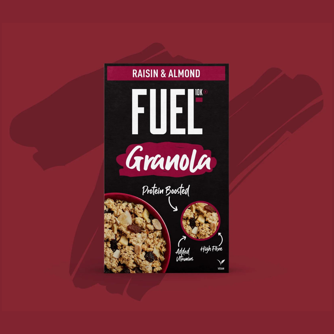 FUEL Raisin & Almond Granola 400g FUEL ฟิวล์ กราโนล่าลูกเกด และ อัลมอนด์ 400 กรัม