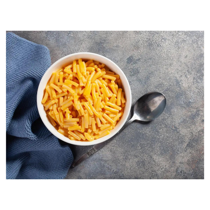 Iceland Mac & Cheese 400g ไอซ์แลนด์ พาสต้ามักกะโรนีปรุงสุกในซอสชีส ราดด้วยเชดดาร์ชีสขูด 400 กรัม