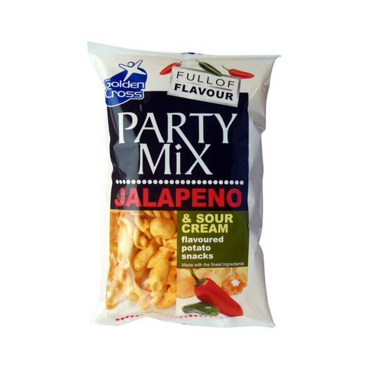 [BestBefore-03Oct2025] Golden Cross Jalapeno & Sour Cream Party Mix 125g
