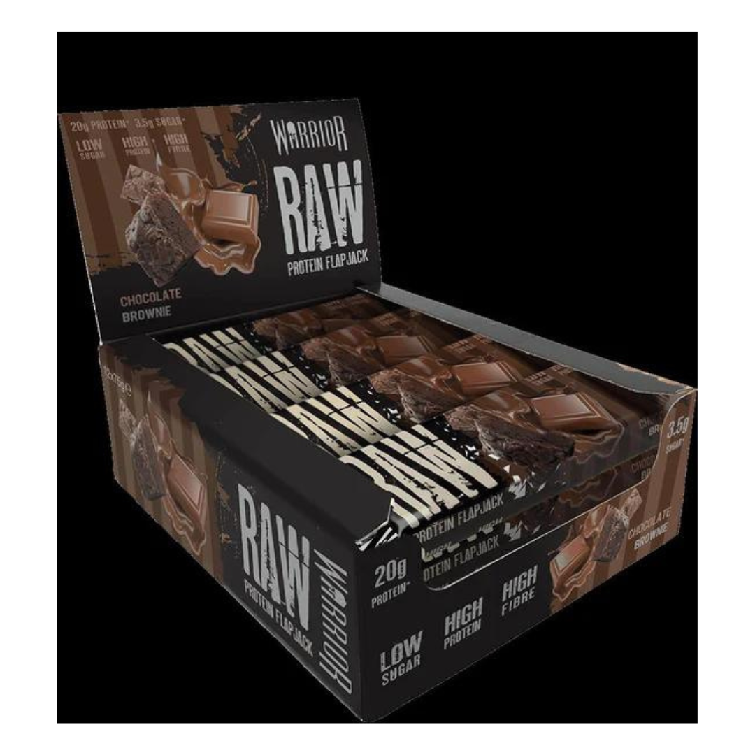 Warrior Raw Protein Flapjack Chocolate Brownie 75g