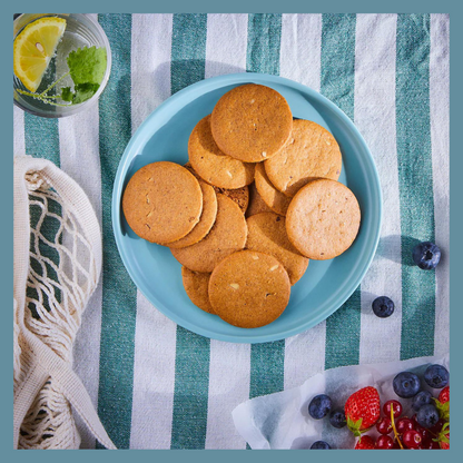 Nyakers Orange Ginger Snap Cookies 150g ไนแอกเกอร์ คุกกี้รสส้มขิง 150 กรัม