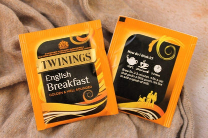 Twinings English Breakfast 40 Tea Bags 100g ทวินนิงส์ ชาอิงลิช เบรคฟาสต์ 40 ซอง 100 กรัม