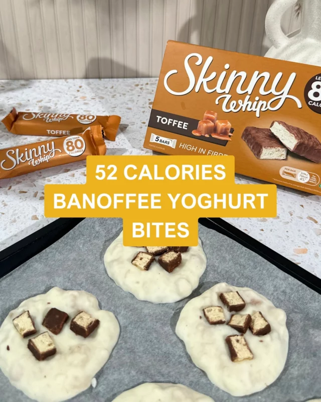 Skinny Whip Toffee And Chocolate Bars 5 Pack 100g
