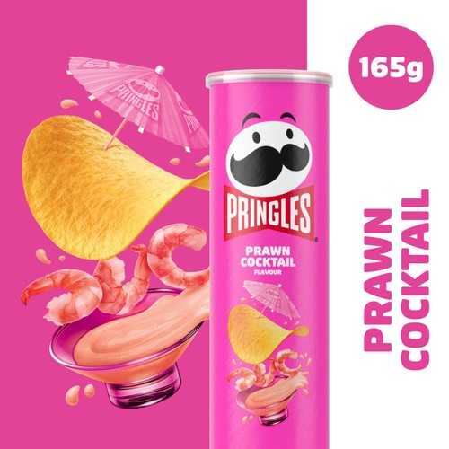 Pringles Prawn Cocktail Sharing Crisps 185g