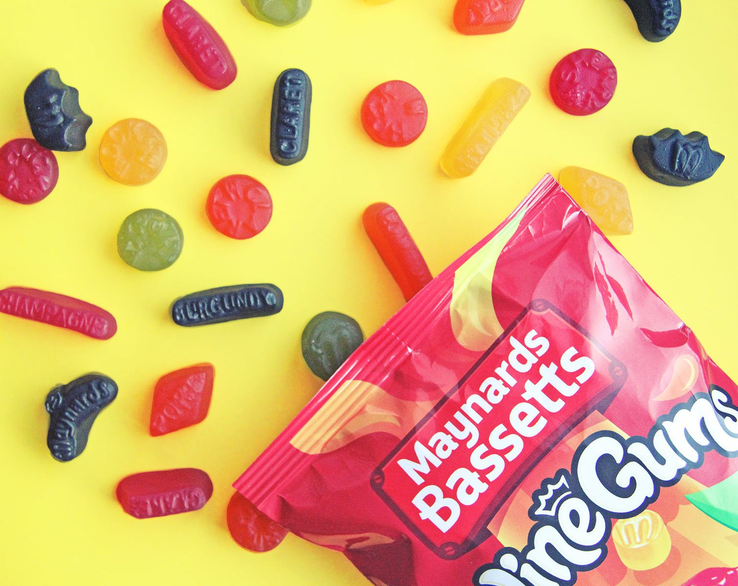 Maynards Bassetts Wine Gums Juicies 130g