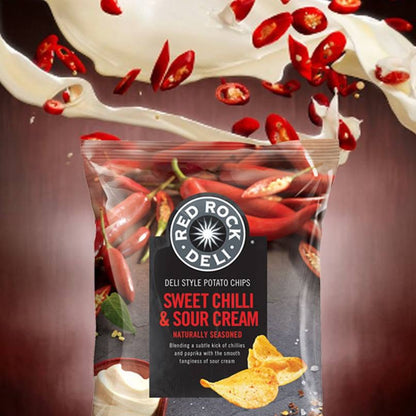 Red Rock Deli Sweet Chilli & Sour Cream Potato Chips 165g
