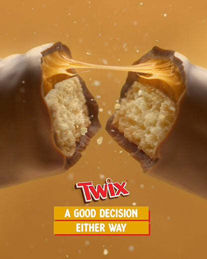 Twix Caramel & Milk Chocolate Biscuit Bars 3 Packs 120g